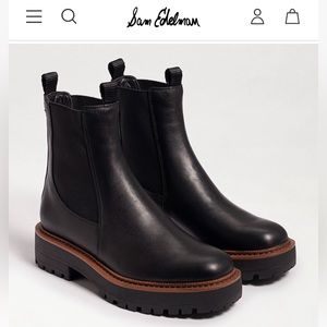 Sam Edelman - Laguna Chelsea Boot - Black - Size 9